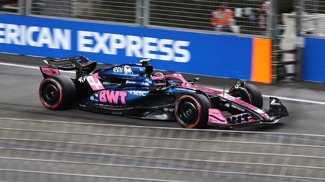 2025 Singapore GP - Alpine - Franco Colapinto - FP2