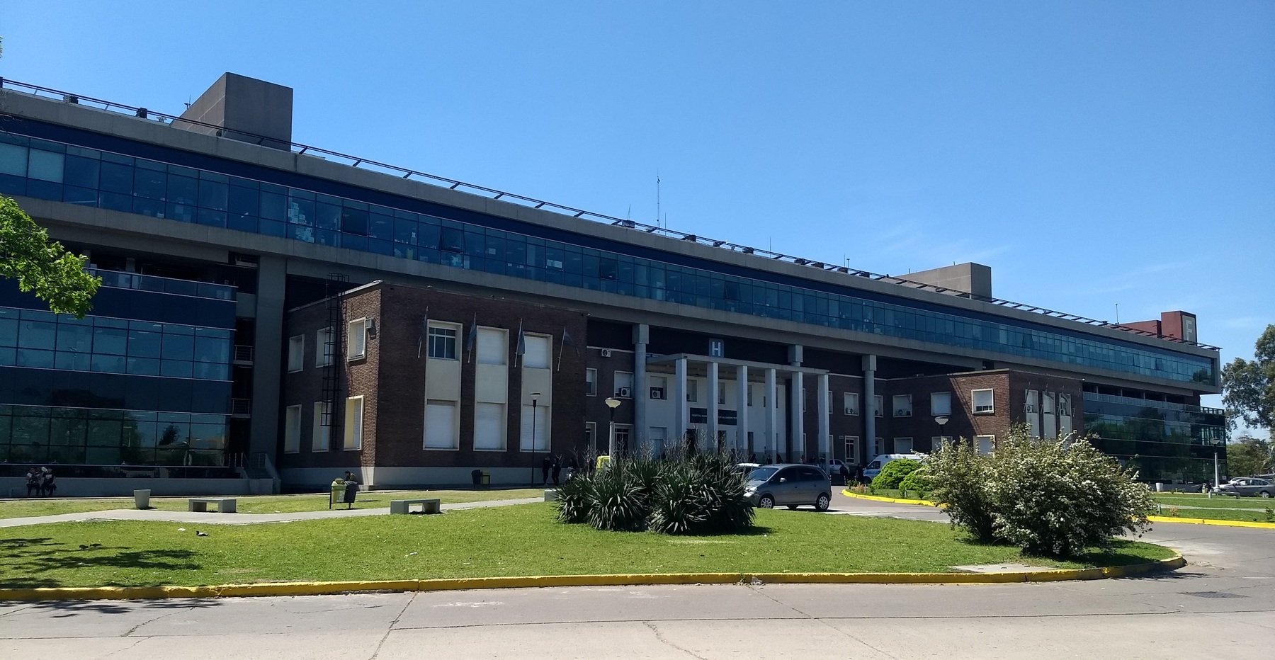 Anexo del Hospital Nacional Profesor Alejandro Posadas, fotografiado en 2019