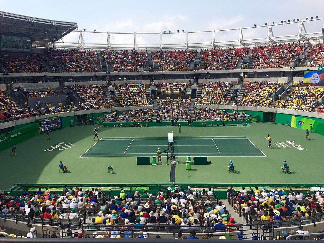 GREENSET SUPPLIER OF THE TENNIS SURFACES FOR THE RIO 2016 OLYMPIC GAMES